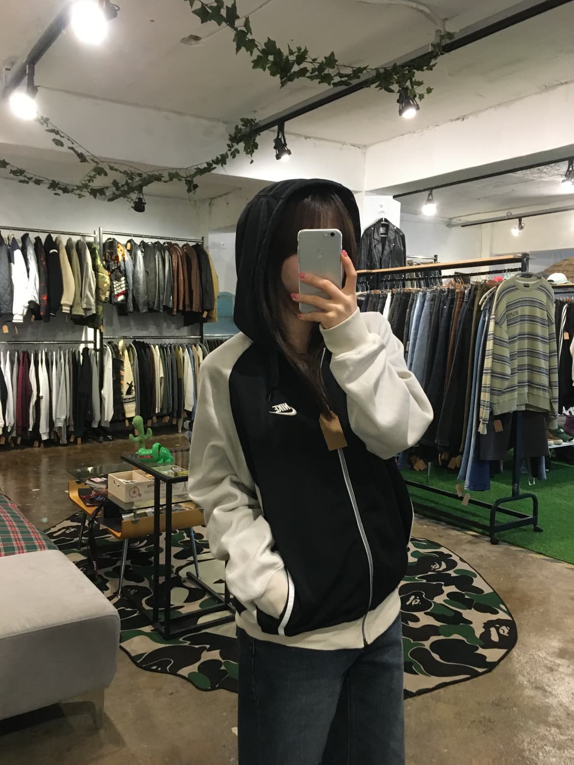 나이키 올드스쿨 투톤 후드집업 상품이미지8