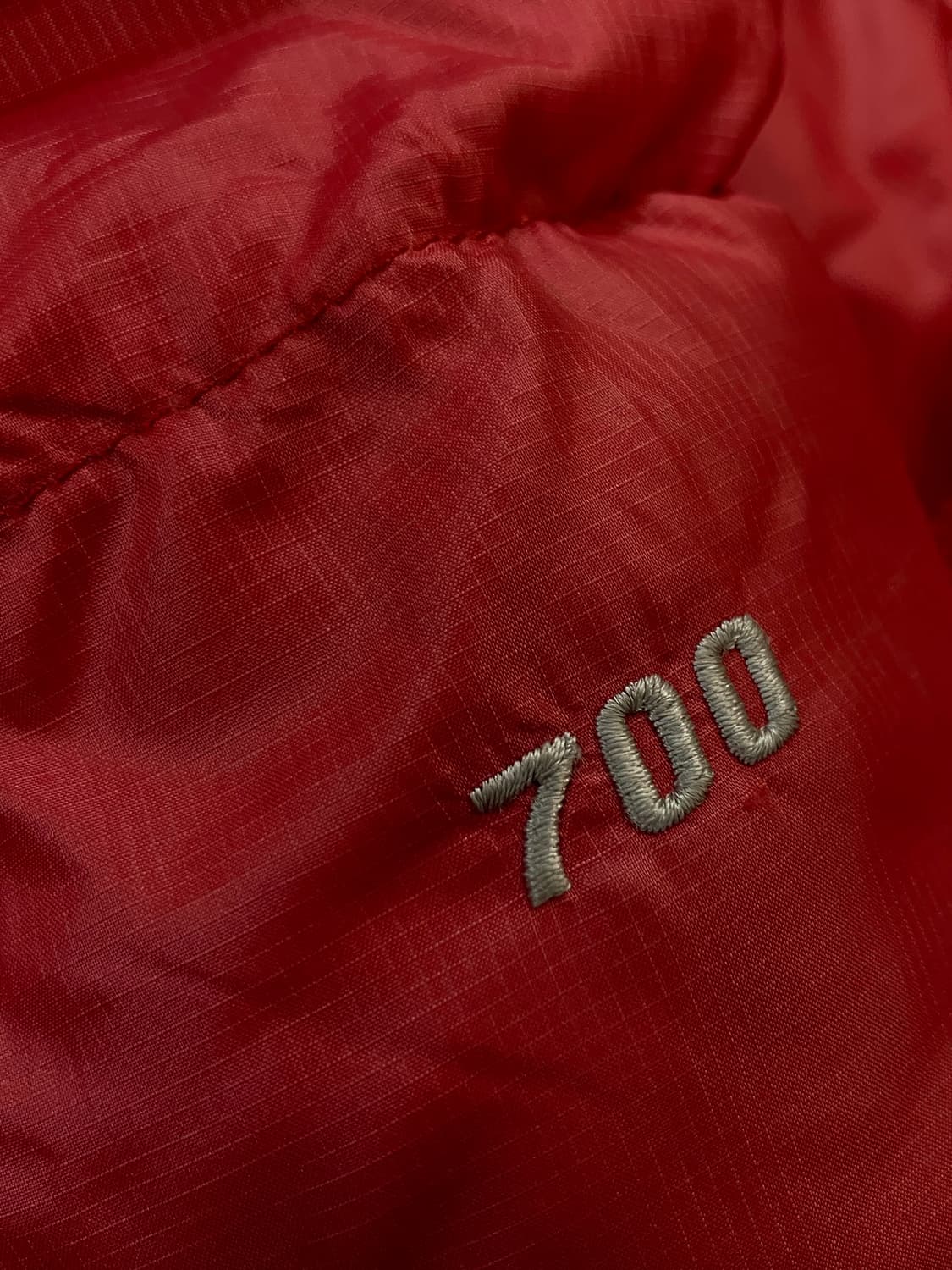 노스페이스 패딩 레드 100  #csz1514 상품이미지4