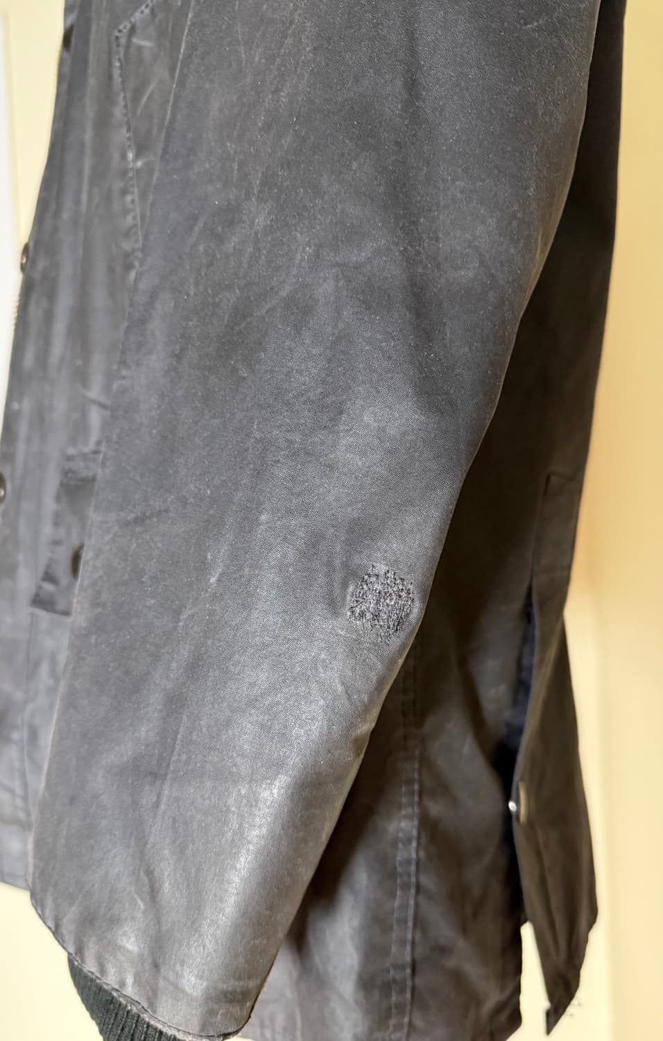 바버 베들레 왁스 자켓 네이비 C34 영국제  상품이미지10