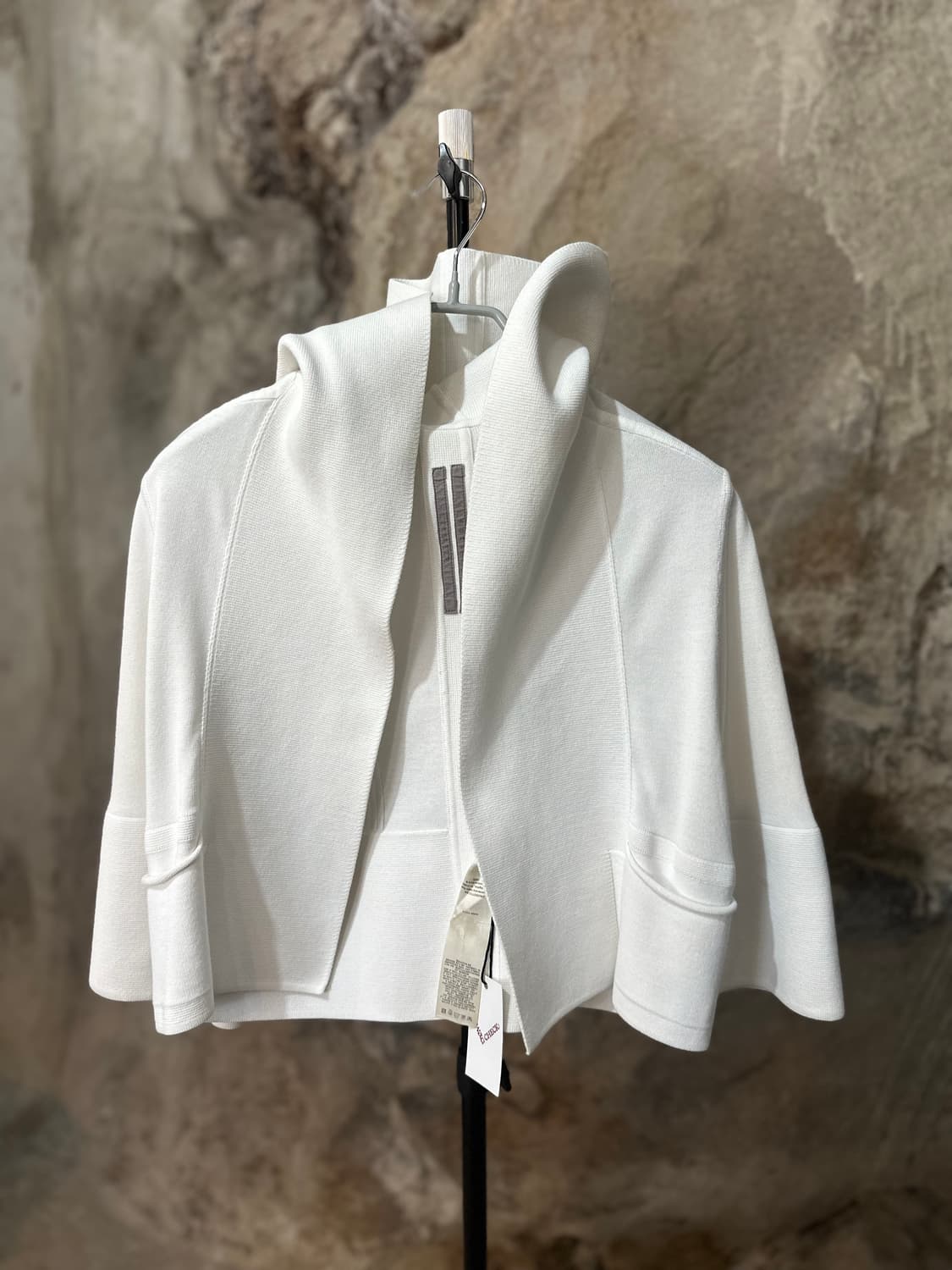 릭오웬스 18SS 후드 니트 자켓 (RO18S8652-CHC) 상품이미지1