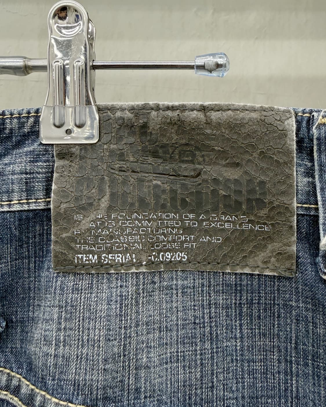 FUBU 00s 사이드라인 와이드 데님 팬츠 상품이미지6