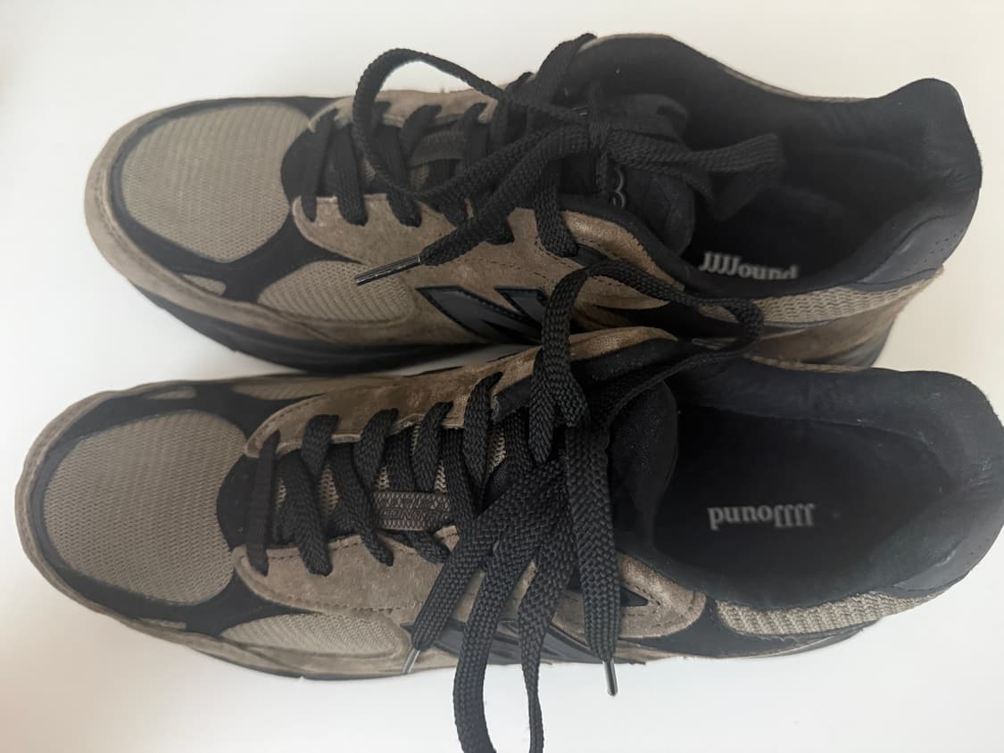 (300) 뉴발란스 x JJJ자운드 990v3 브라운 블랙 상품이미지2