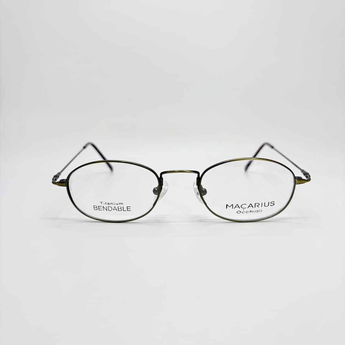 MACARIUS 카키 오벌 메탈테  상품이미지3