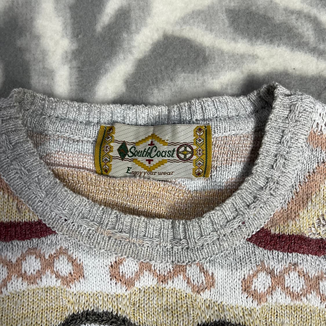 [South Coast] 90's 빈티지 케이블 니트 상품이미지2