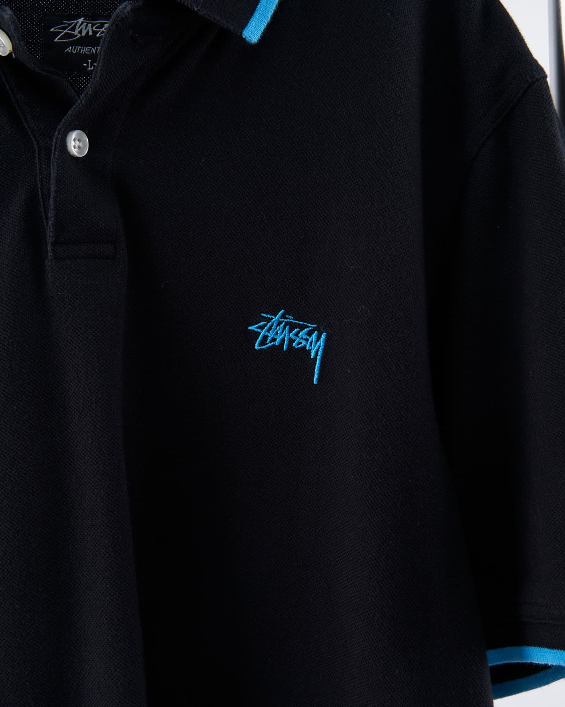 Stussy 스테이시 폴로 카라 반팔 티셔츠 상품이미지3