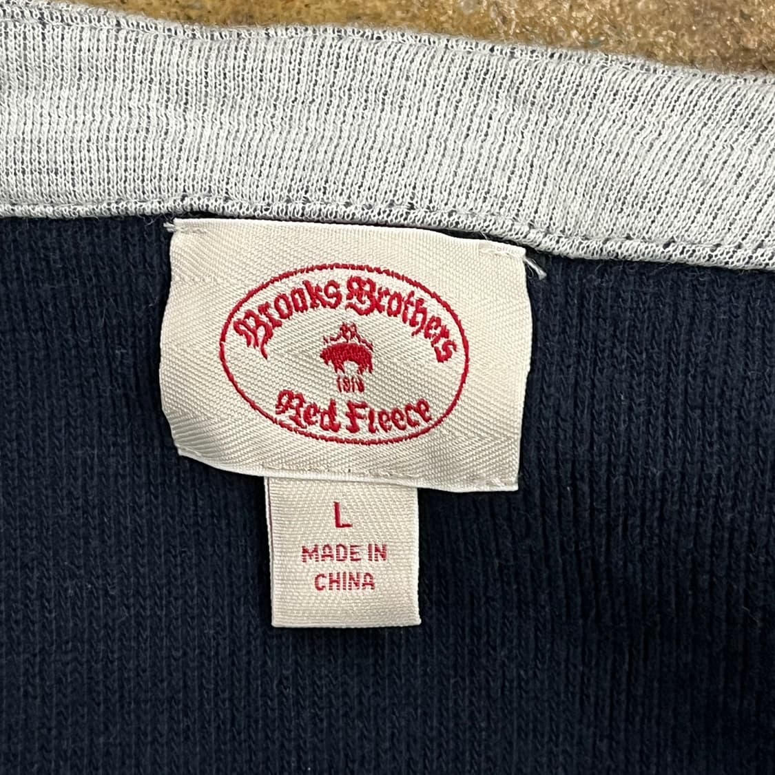 [정품/L] 브룩스 브라더스 그레이 가디건 b18 상품이미지5