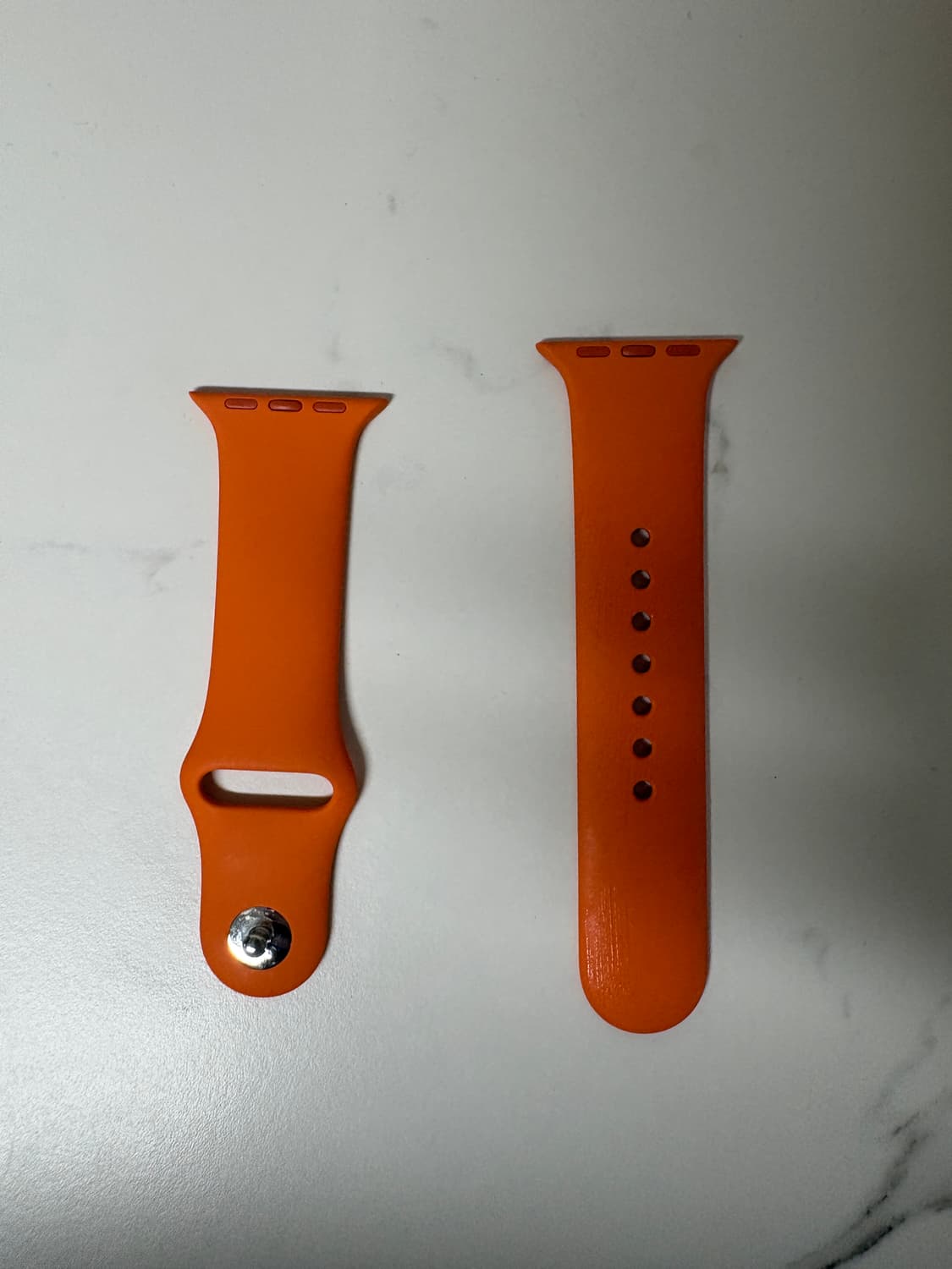 애플워치 에르메스 실리콘 스트랩 오랑쥬 스포츠 밴드 42mm 상품이미지2