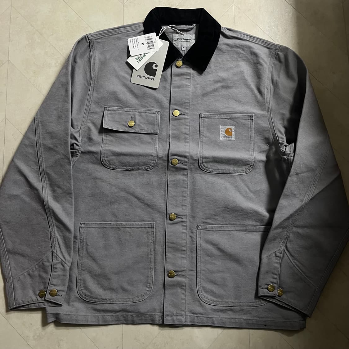 새상품(XL)칼하트WIP 로고 미시건 코트 요세미티 상품이미지4