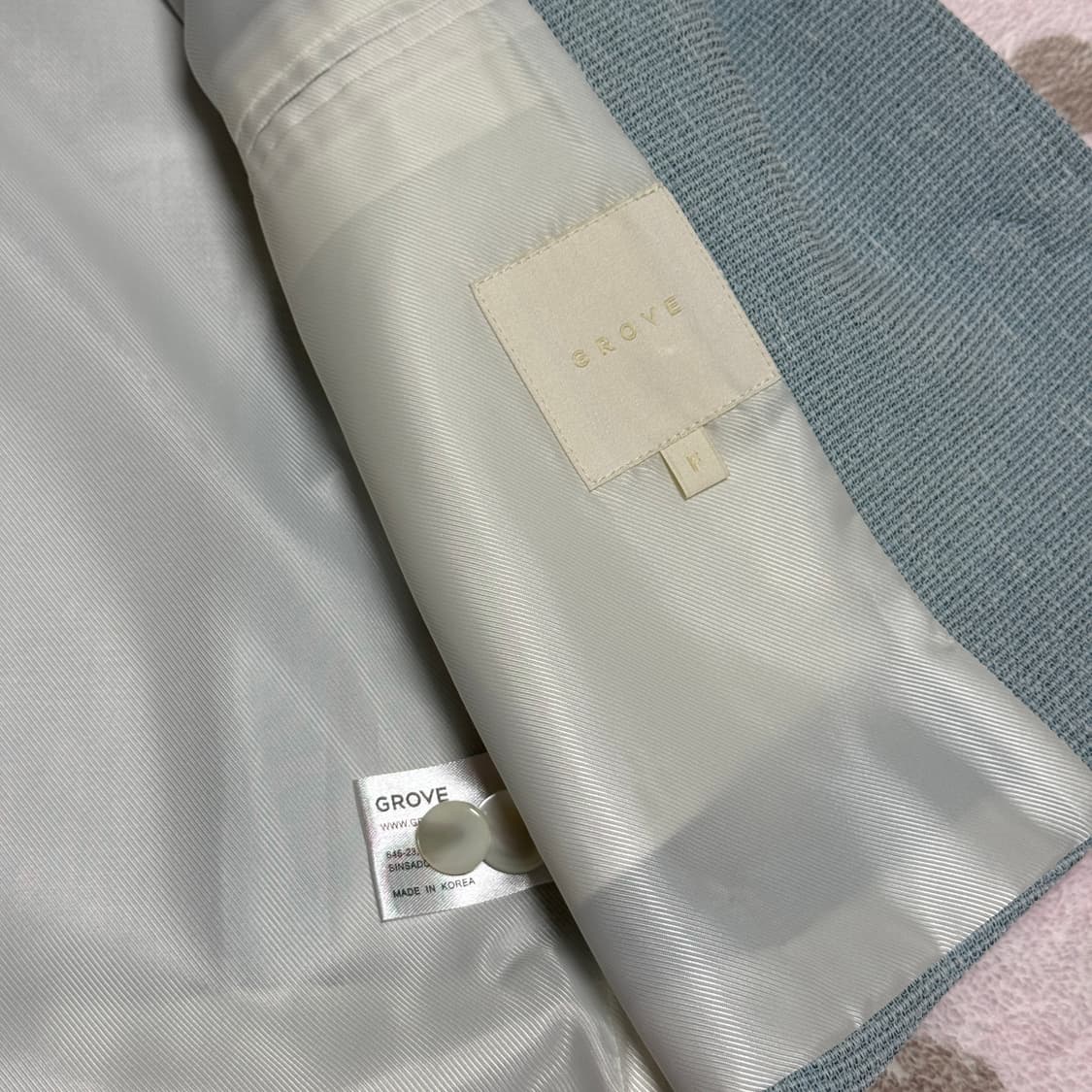 그로브스토어 아리나자켓 스카이블루 상품이미지5