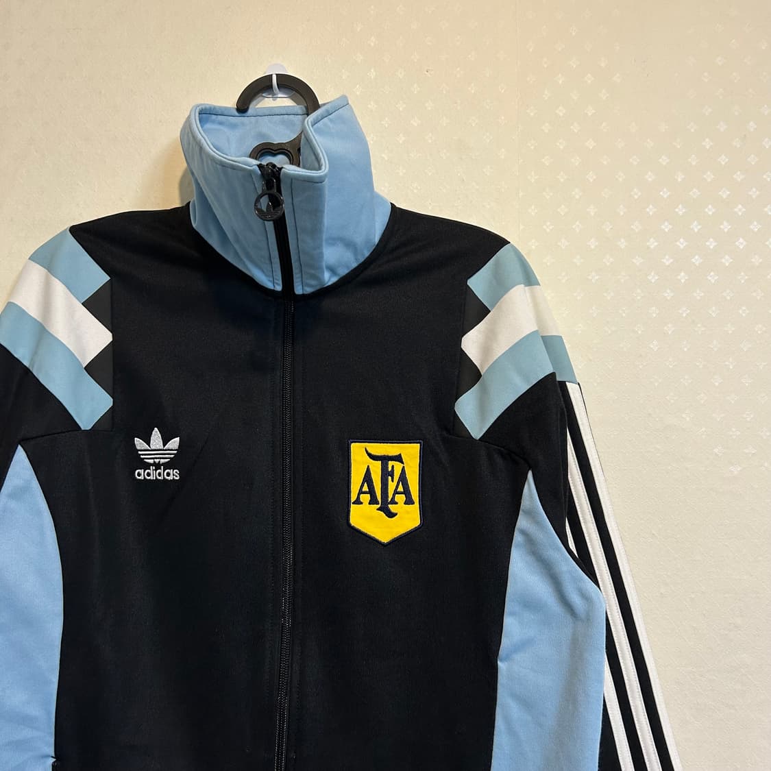 아디다스 아르헨티나 져지 블랙 스카이 블루 110 XXL 상품이미지5