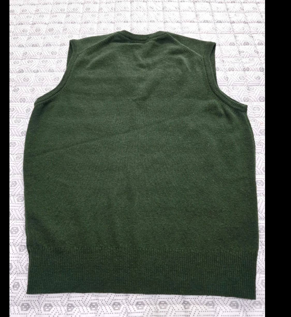 정품 버버리 램스울 V넥 니트 ~66 상품이미지4