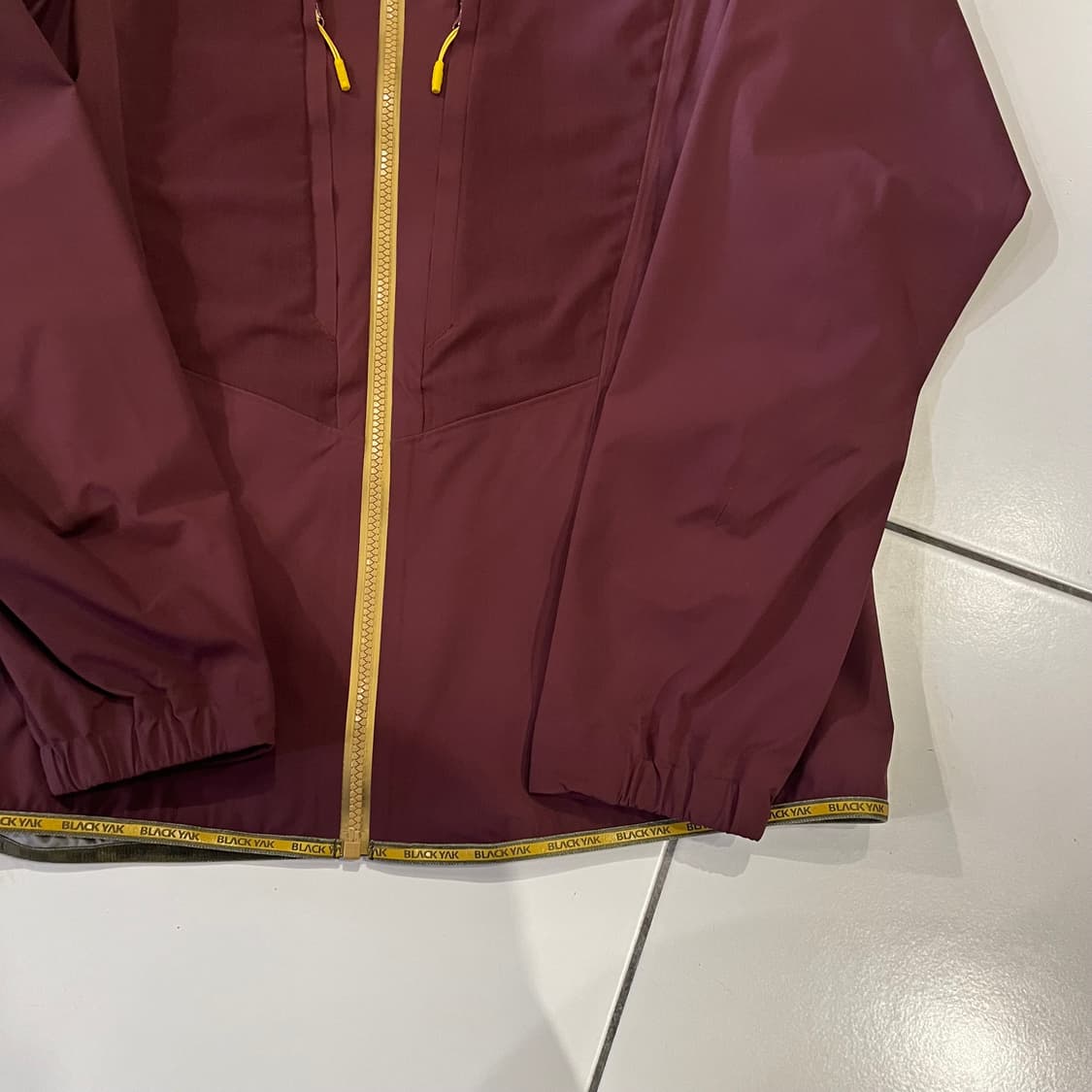 블랙야크 초콜릿 레인홀자켓 바람막이 새상품 상품이미지4
