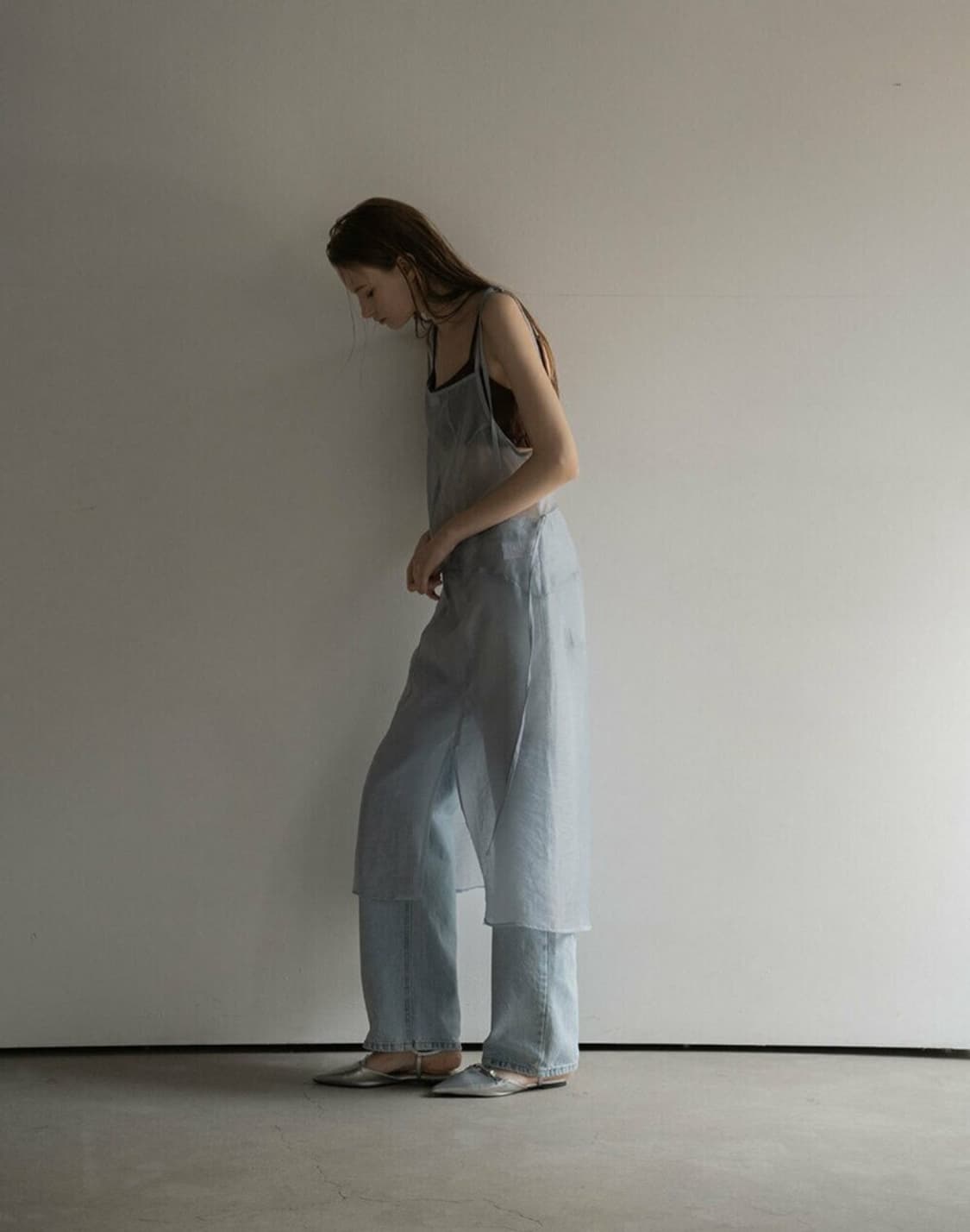 모슈파모슈 레이어드 시스루 원피스 상품이미지3