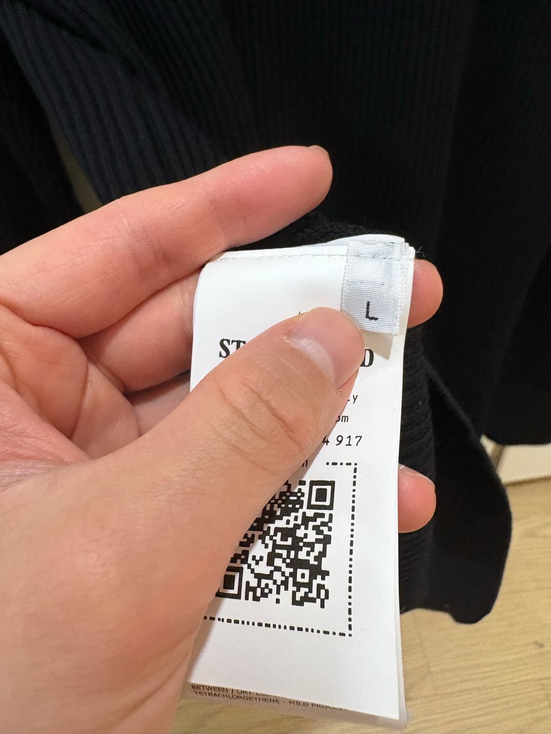 24fw 스톤아일랜드 골지니트 L (새상품급) 상품이미지3