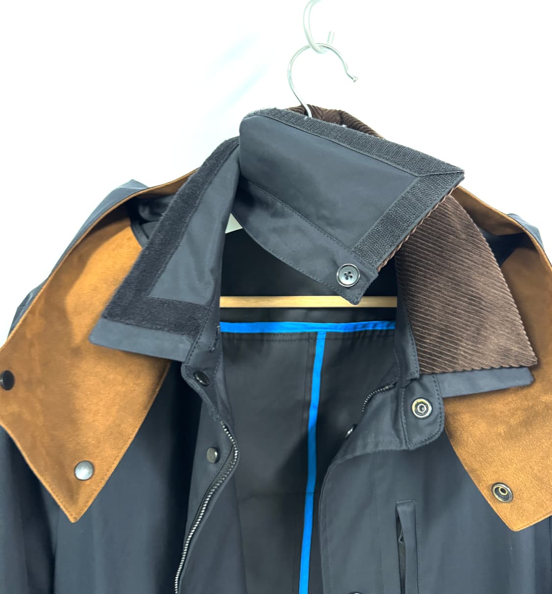 ACNE STUDIOS 아크네 스튜디오 트로이 다크네이비 레인코트 52 상품이미지5