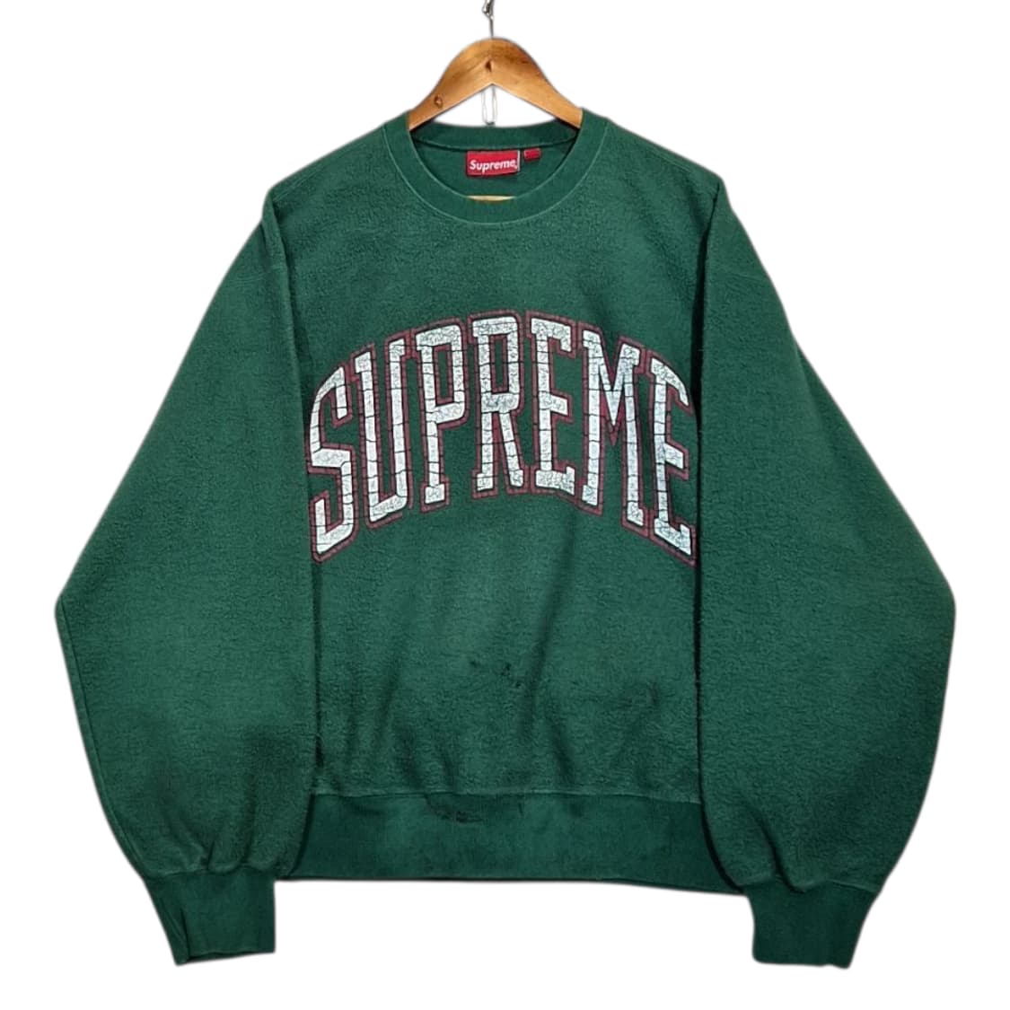 Supreme 슈프림 인사이드아웃 크루넥 파인그린 맨투맨 상품이미지1