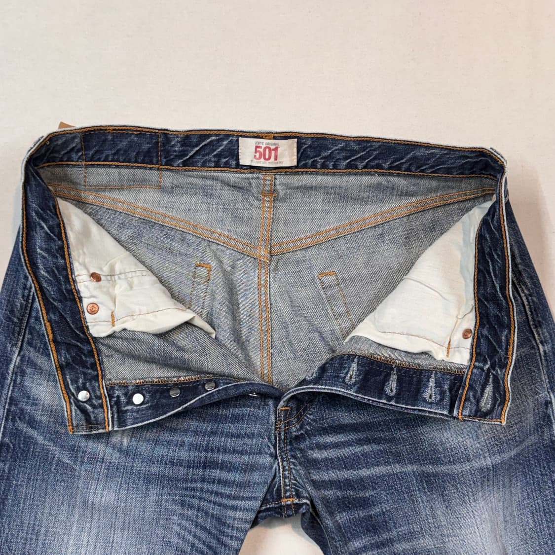 32inch) 리바이스 501 버튼플라이 데님 청바지 상품이미지8