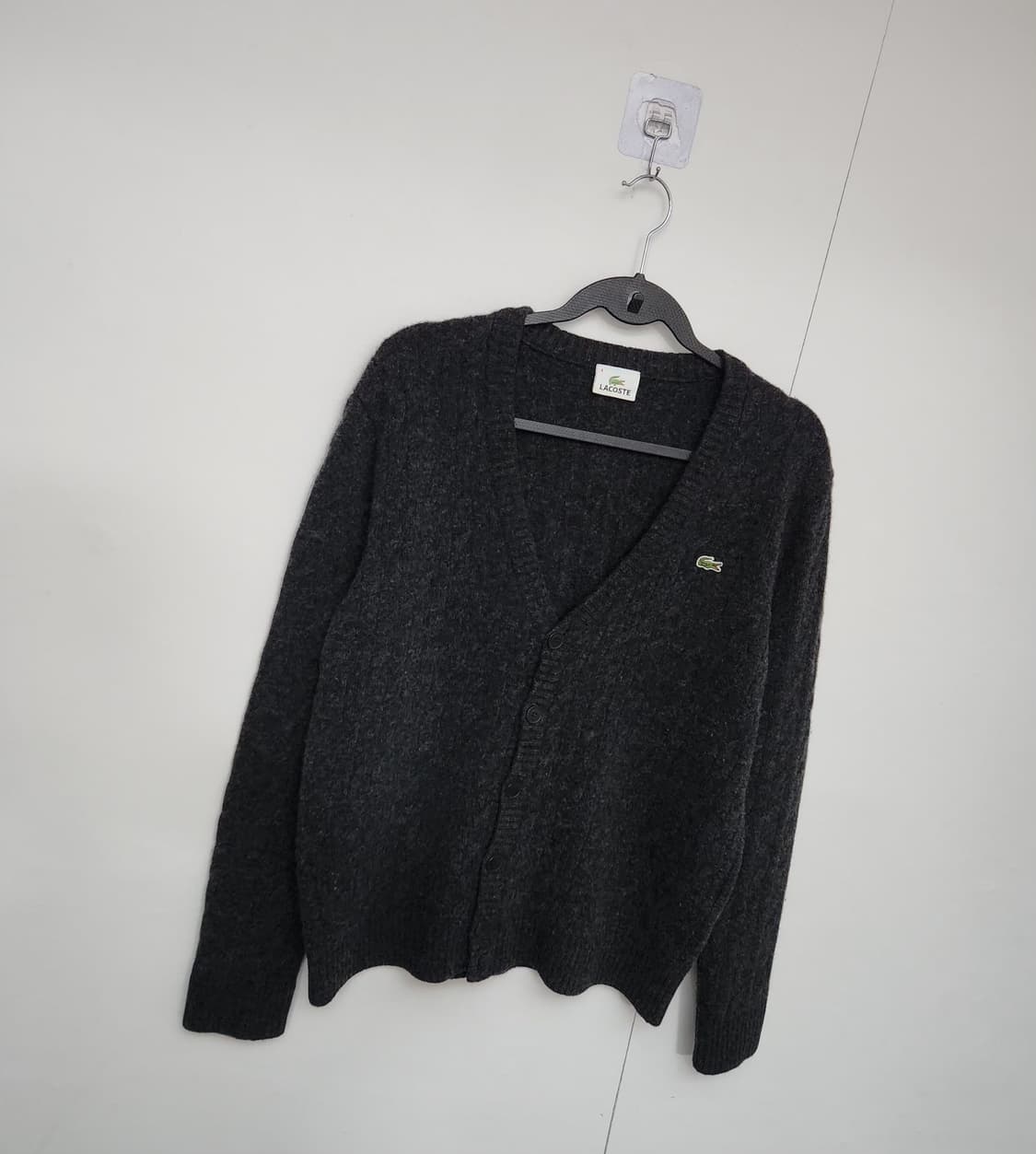 라코스테 100 니트가디건 브이넥가디건 상품이미지4