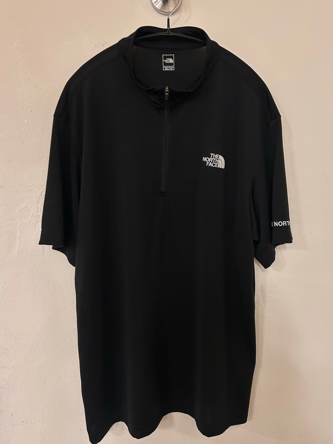 노스페이스 기능성 반팔티 2XL 블랙 상품이미지1