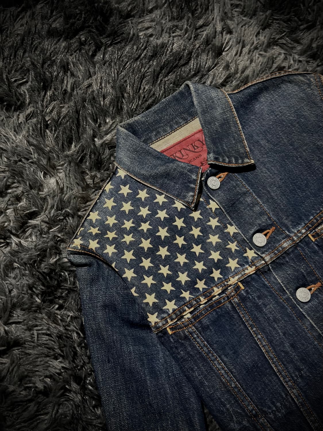 Hysteric Glamour 스타 패치 데님자켓 상품이미지3