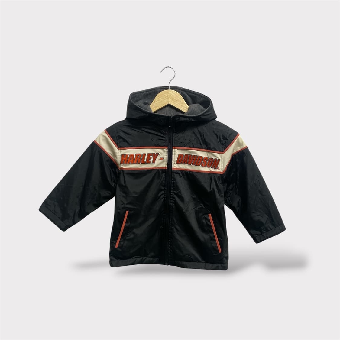 할리데이비슨 키즈 후드집업 자켓 -5세  상품이미지1
