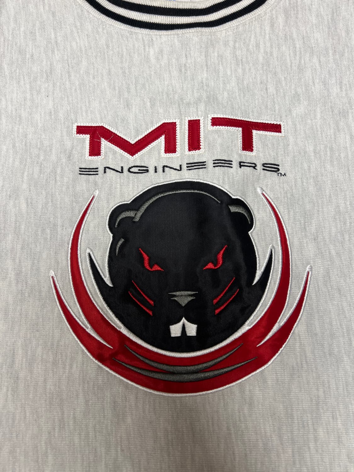 [L] 챔피온 리버스위브 MIT 오트밀 맨투맨 상품이미지3