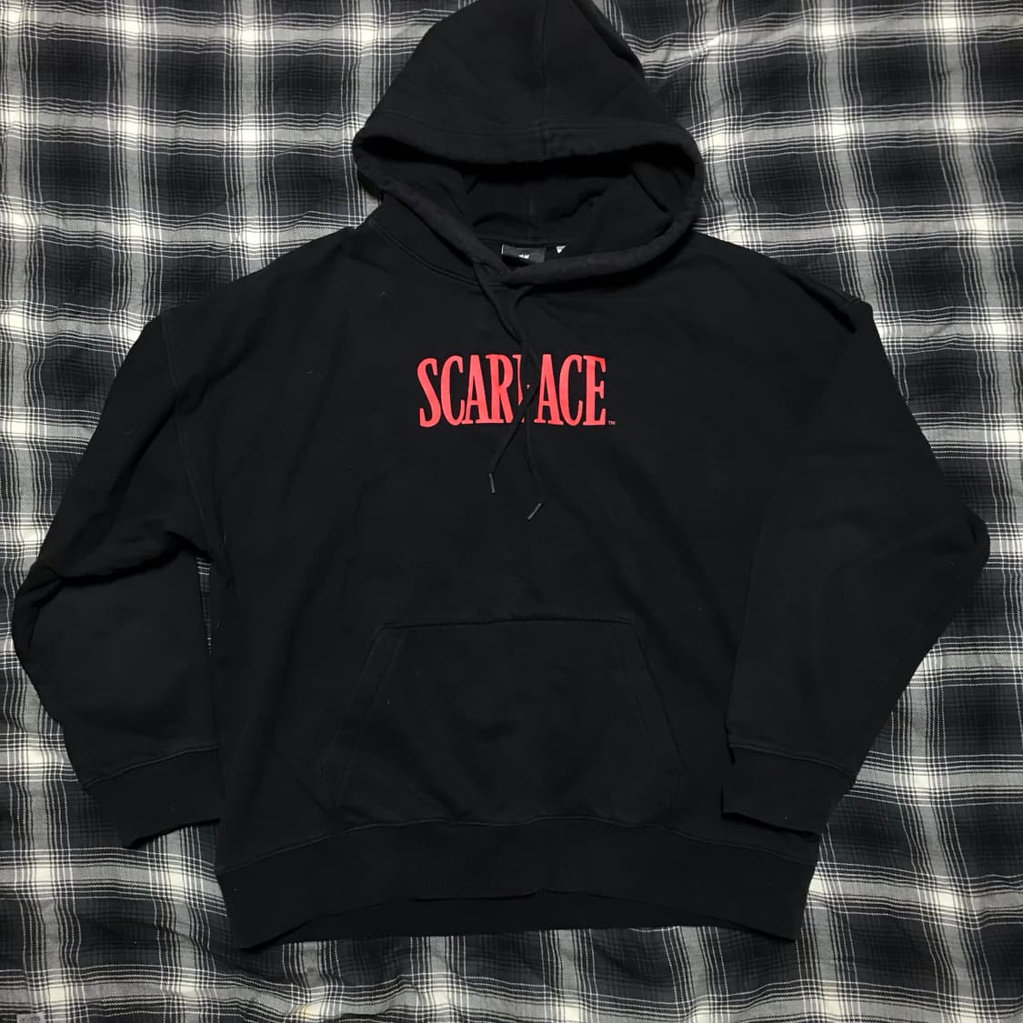 Hnm 스카페이스 콜라보 한정본 오버핏 알파치노 후드티 상품이미지2