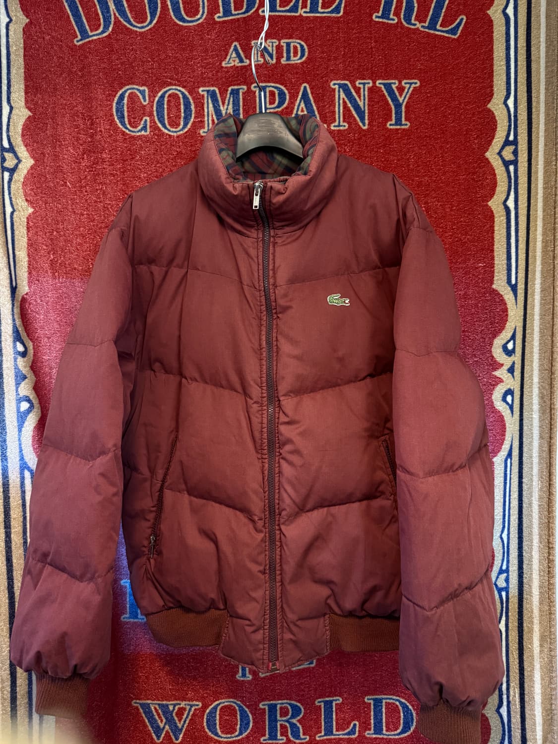 라코스테 리버시블 패딩 XL 상품이미지1