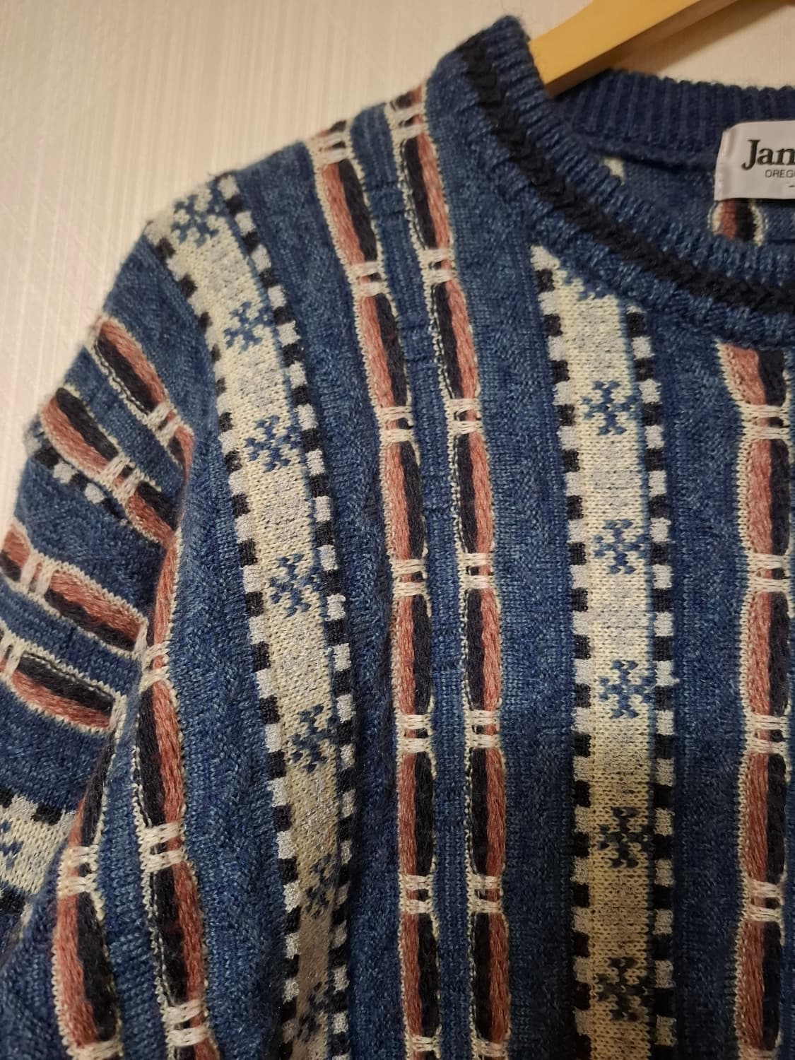 Jantzen 빈티지 패턴 니트 상품이미지4