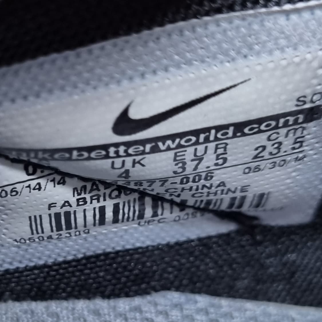 나이키 덩크 스카이 블랙 여성하이탑235 상품이미지6