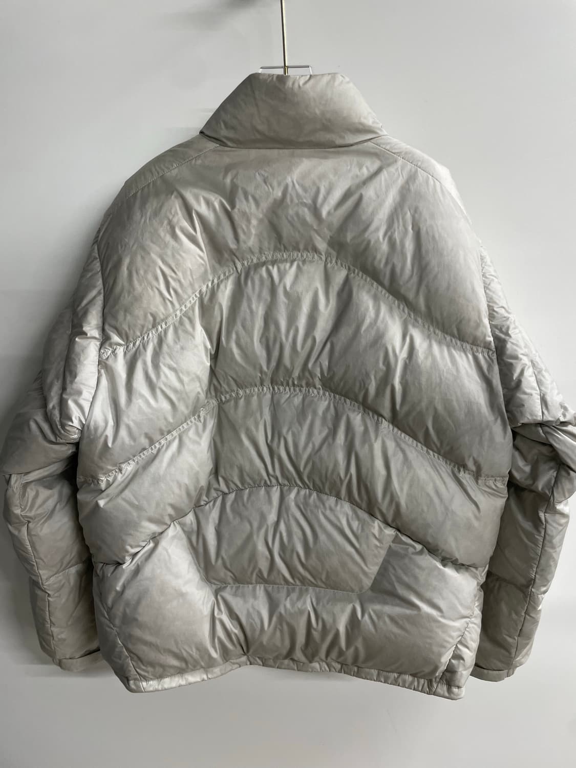 살로몬 컨투어 다운 자켓 라이트 그레이 2XL 상품이미지6