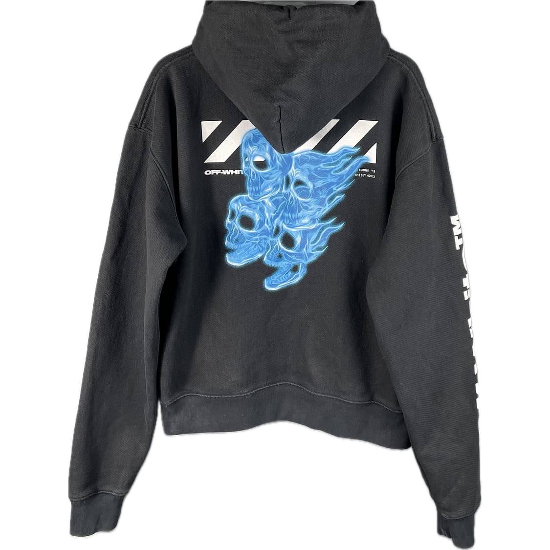 [M] 오프화이트 디아그 스컬 프린팅 후드 상품이미지2