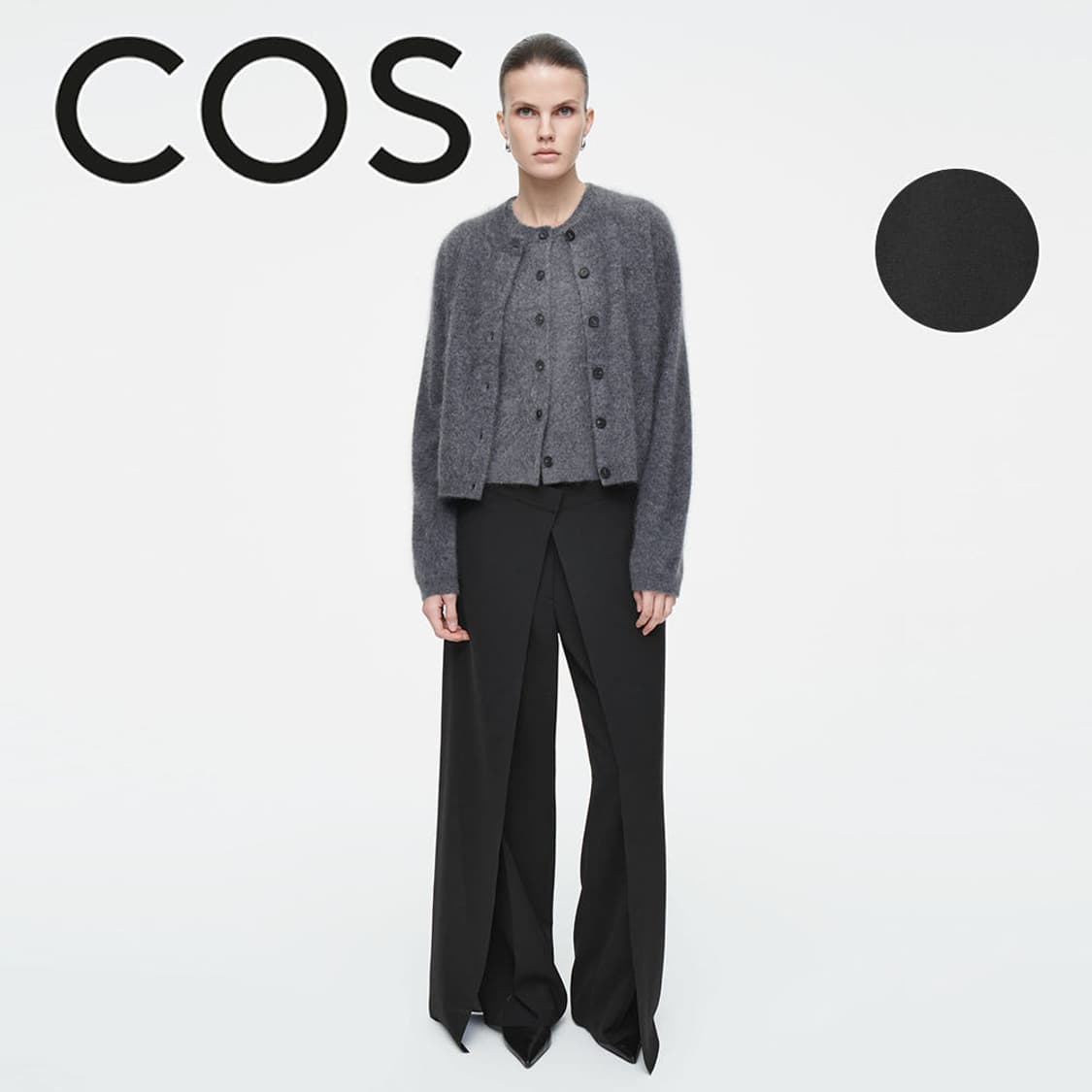 코스 테일러드 랩 프런트 트라우저 상품이미지1