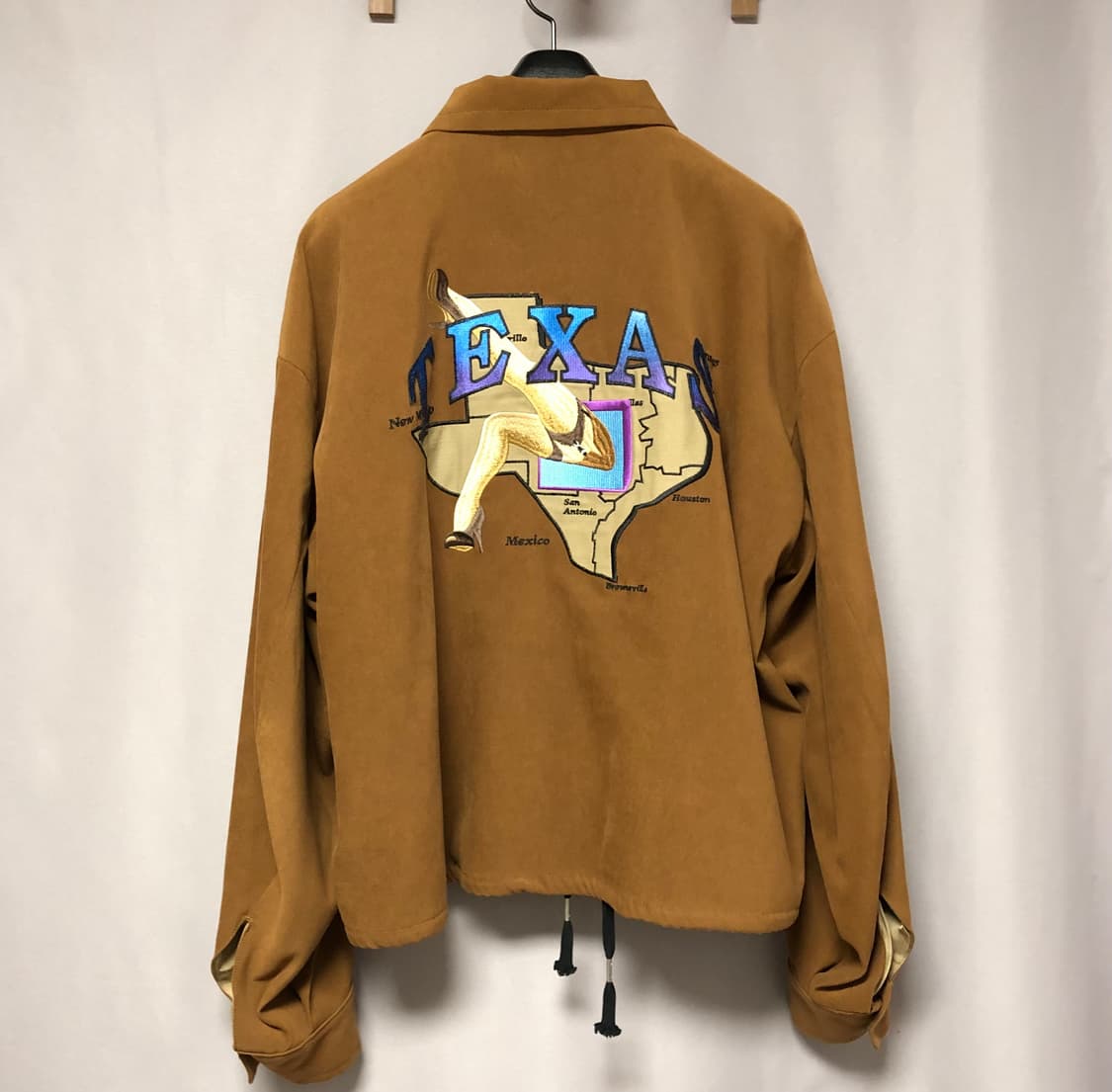 지에다 사틴 코치자켓 상품이미지2