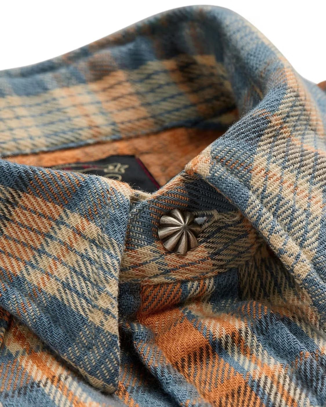 RRL 더블알엘 슬림핏 플레이드 트윌 웨스턴 셔츠 상품이미지3