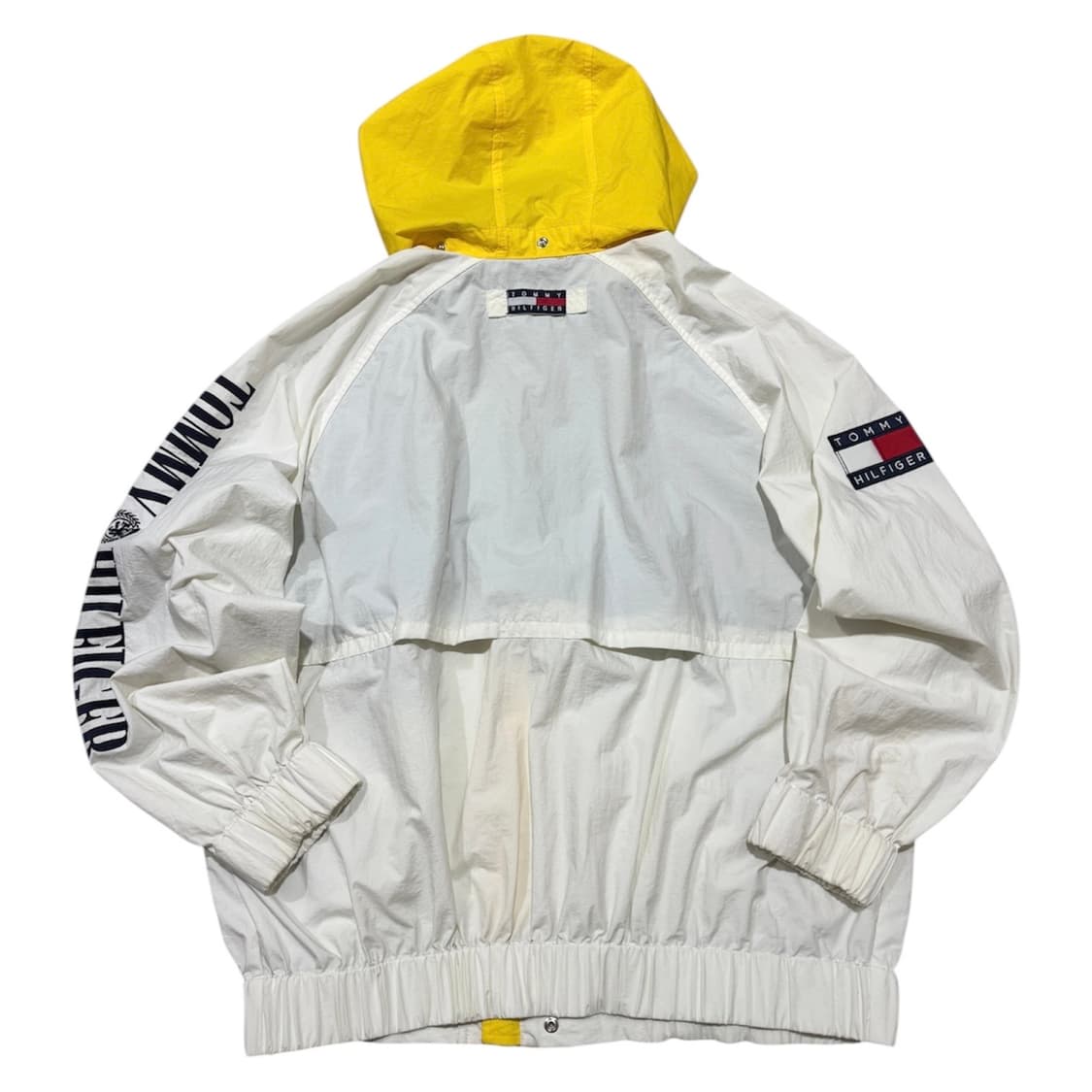 90’s 타미 힐피거 스펠아웃 우븐 자켓 상품이미지2