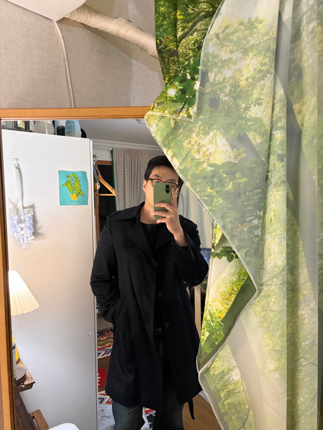 100) 캐시미어 트랜치 코트 상품이미지3