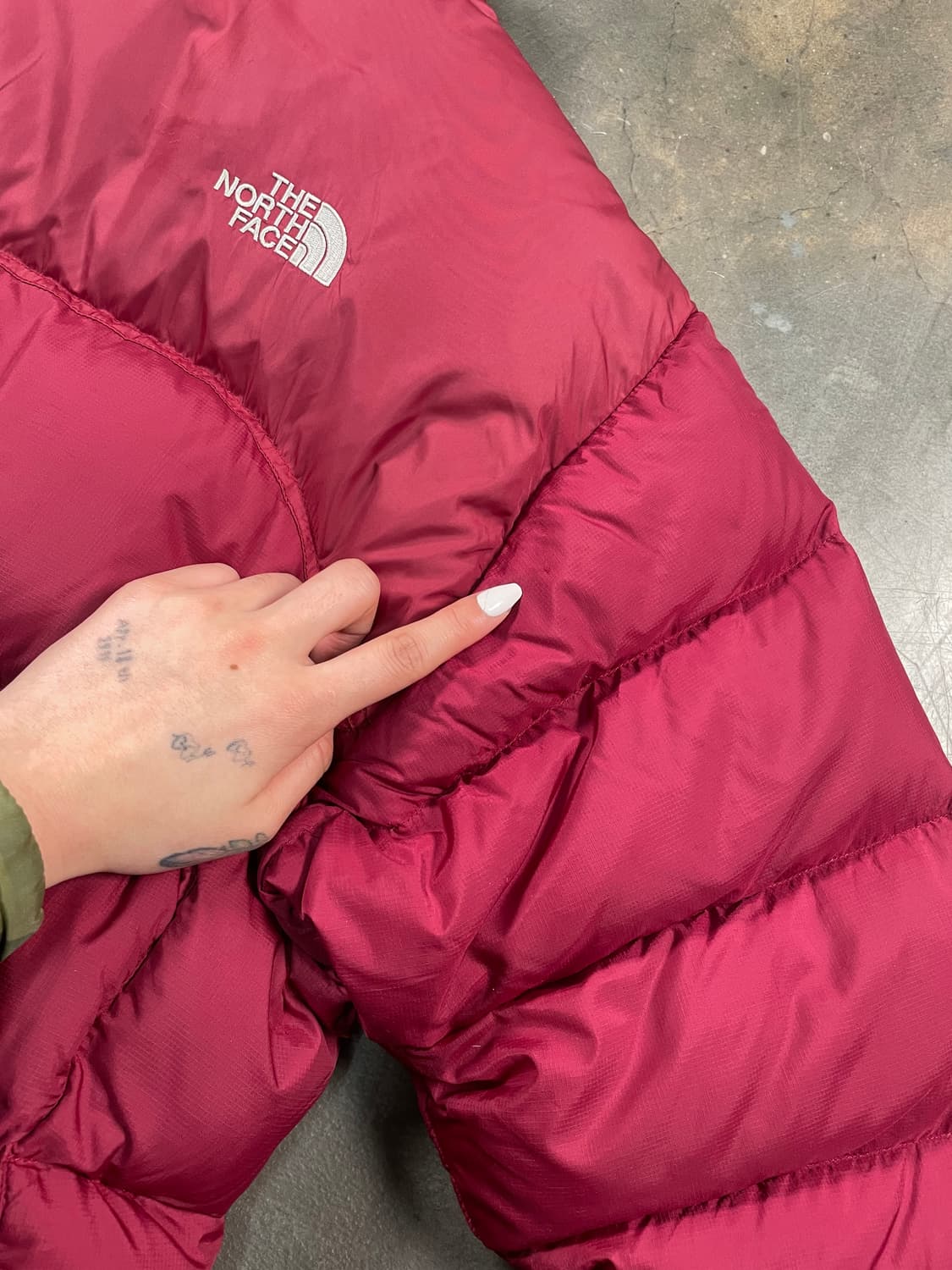 노스페이스 700 눕시 패딩 상품이미지6