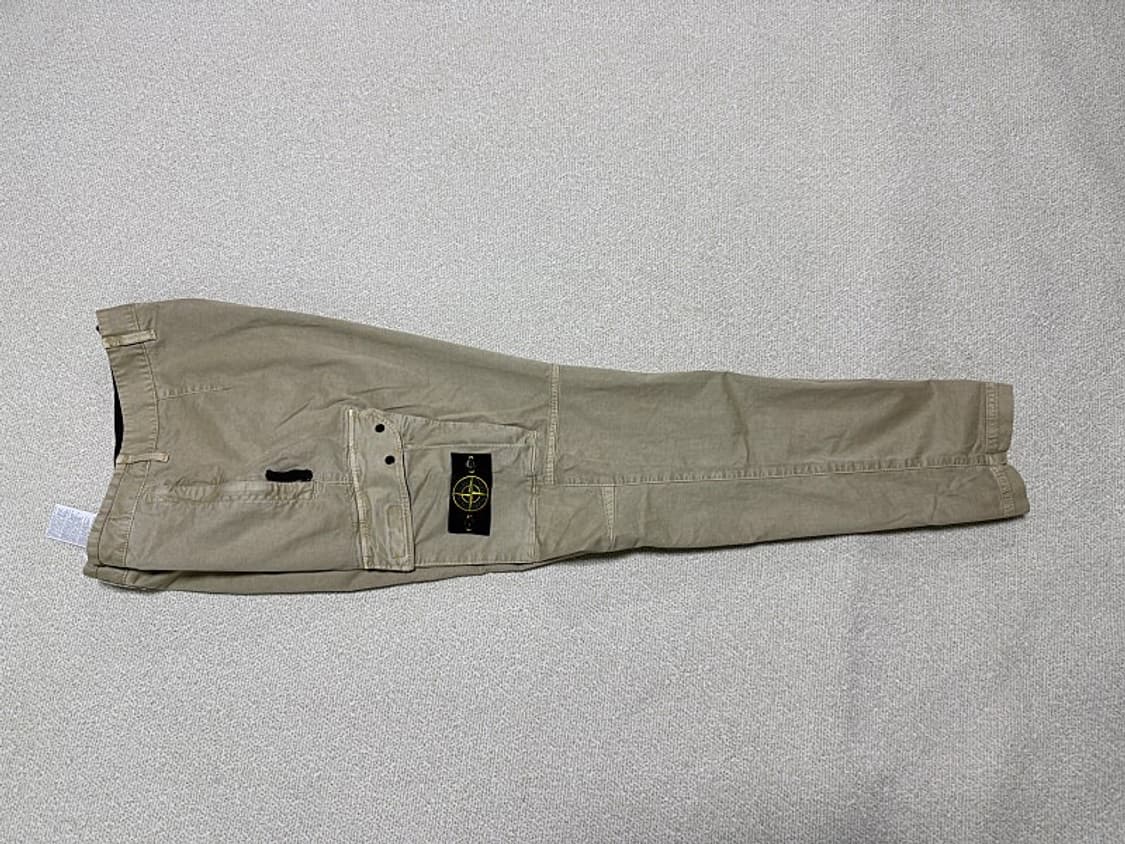 스톤 아일랜드 카고 바지 남성용 32인치 상품이미지1