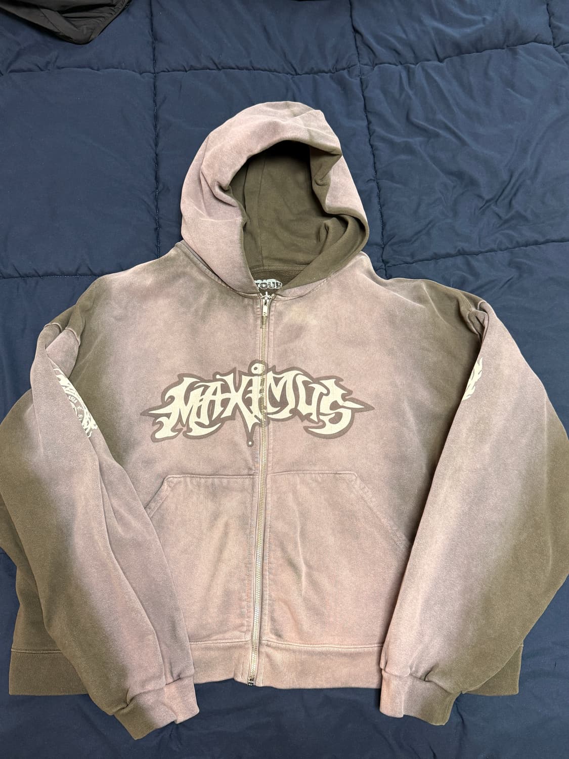 트레비스 스캇 내한 머천다이즈 후드집업 상품이미지1