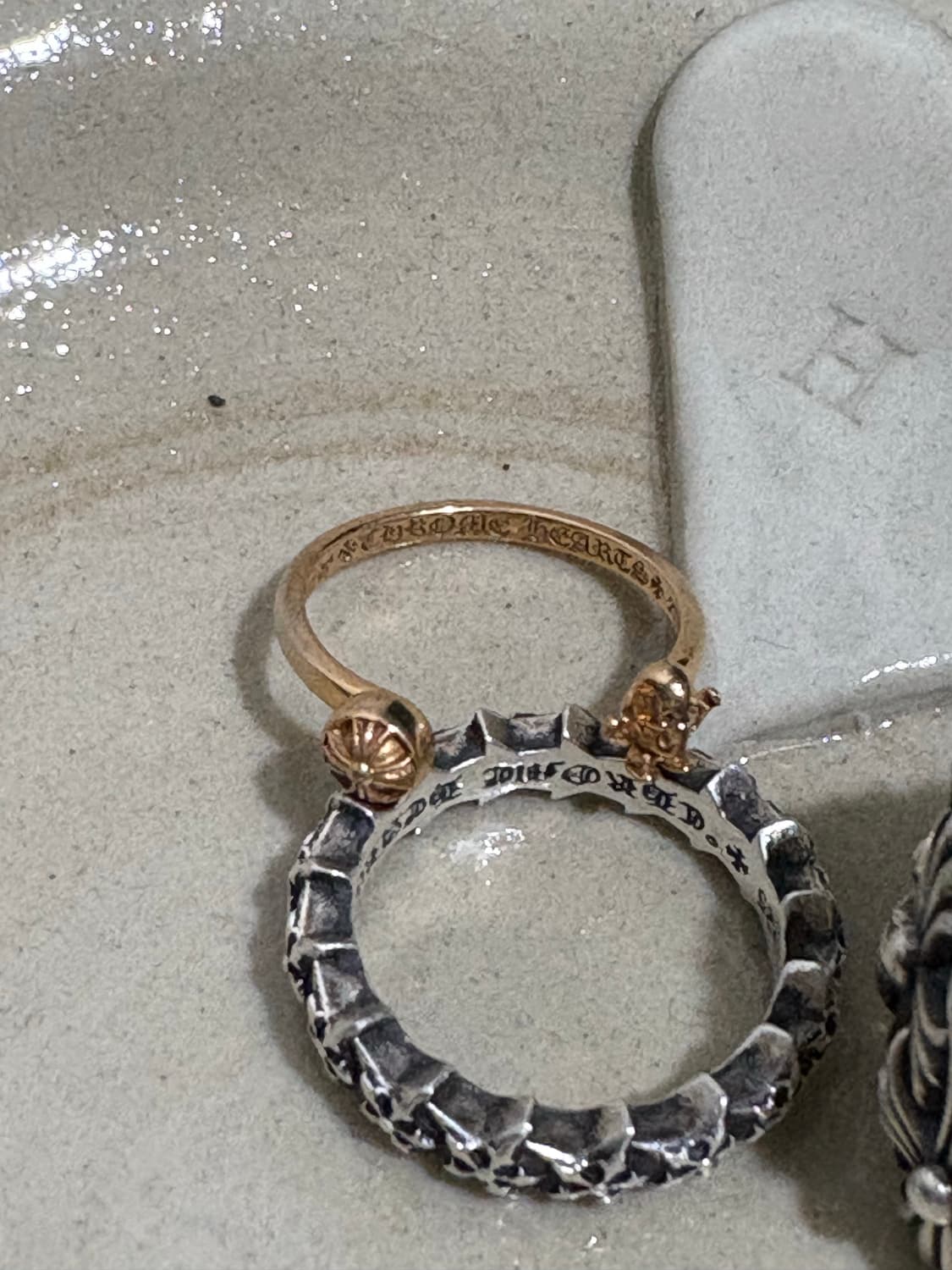 Chrome hearts 크롬하츠 22k 포티 버블검링 상품이미지1