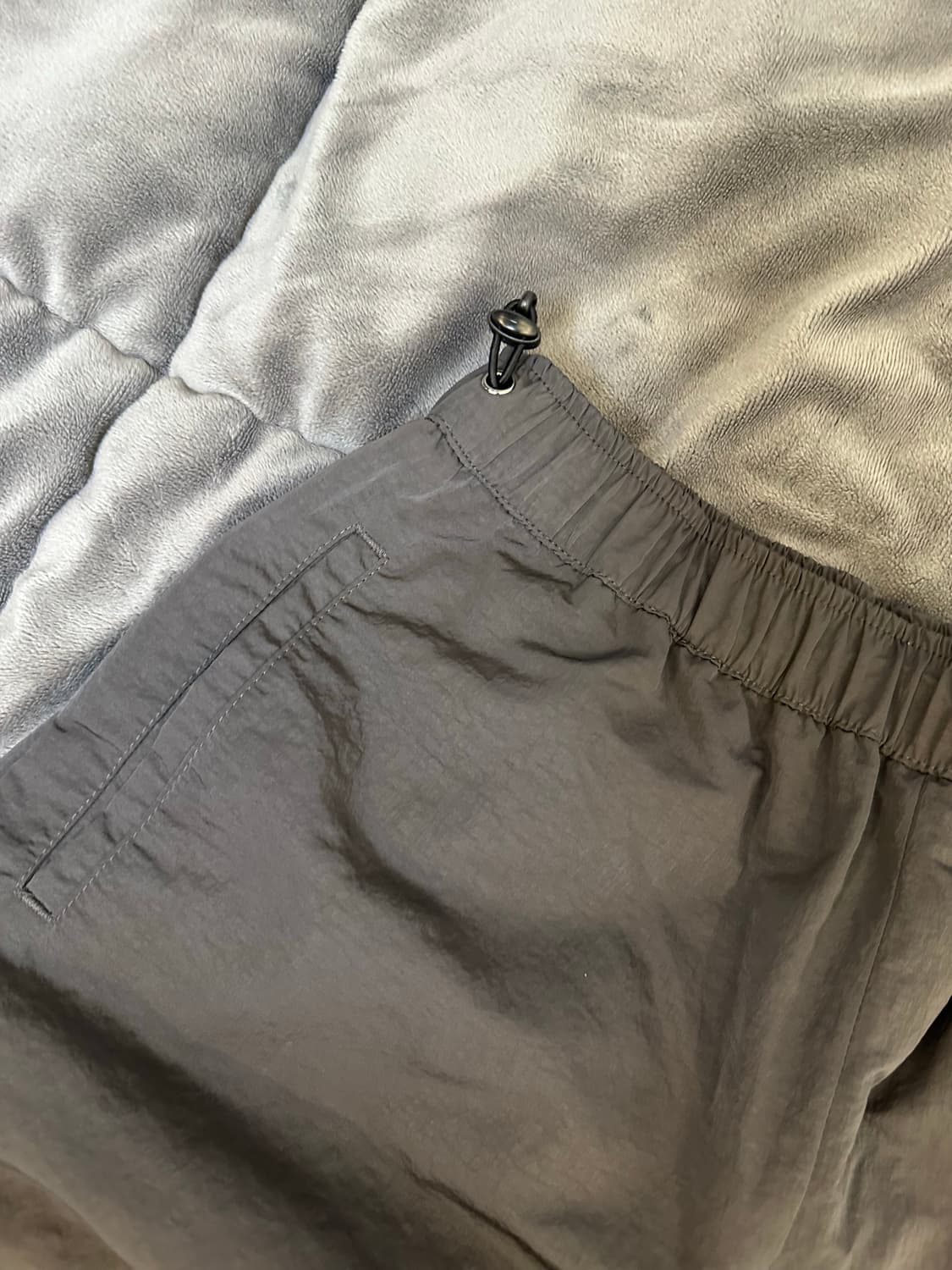 [2] 해칭룸 테크니컬 나일론 팬츠 차콜 상품이미지5