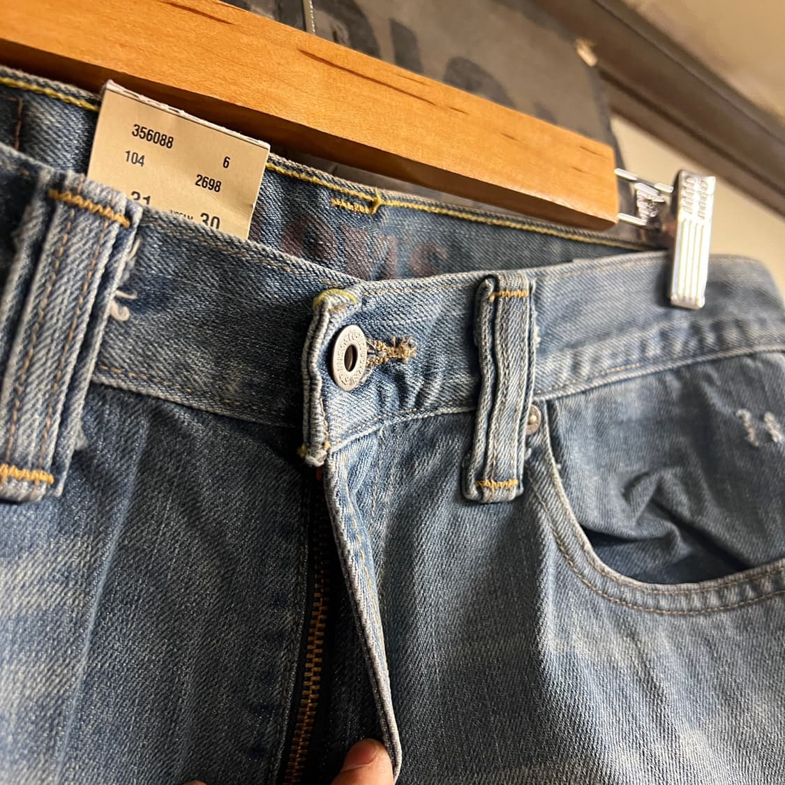 00's 리바이스 527 부츠컷 32 Size Mexico 데드스탁 상품이미지4