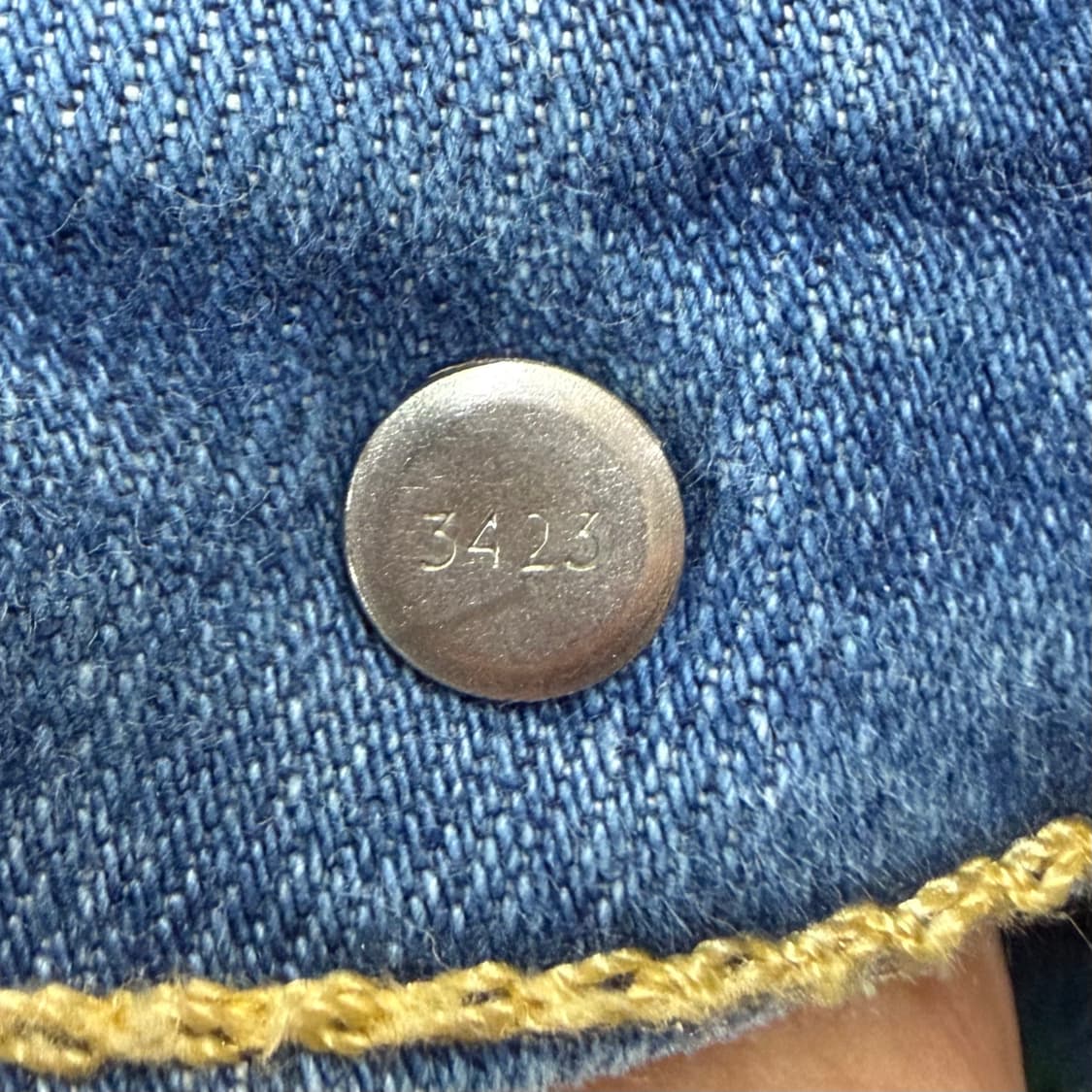 리바이스 505 레귤러 중청 데님 (34)    상품이미지7