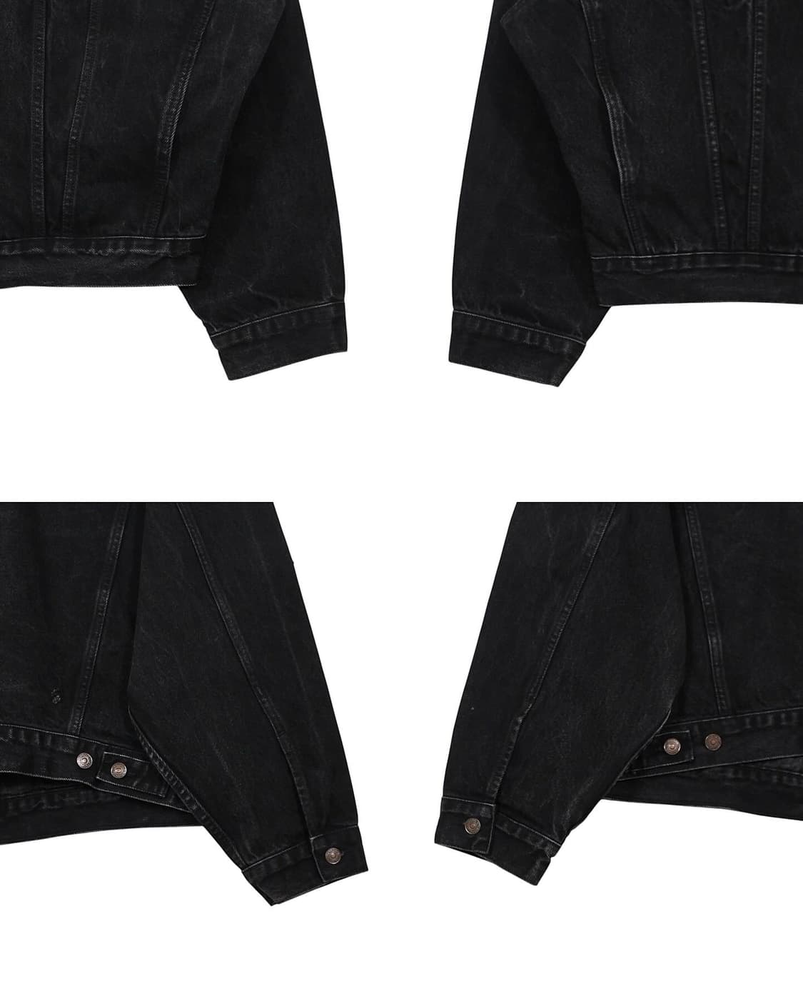 1990s 리바이스 70598-4159 블랙 데님 자켓 빈티지 상품이미지9
