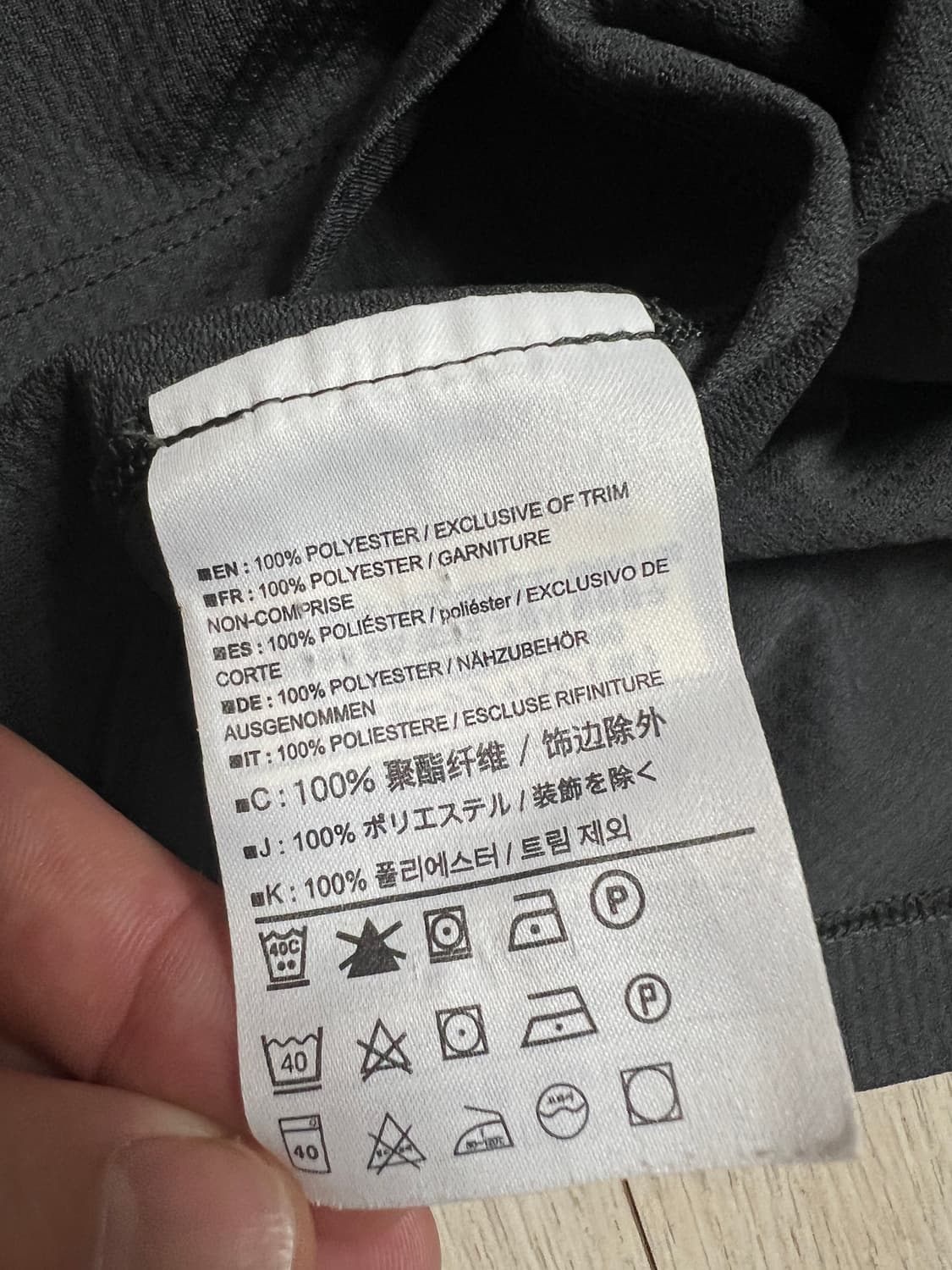 아크테릭스 하프 집업 반팔 티셔츠(M) 상품이미지4