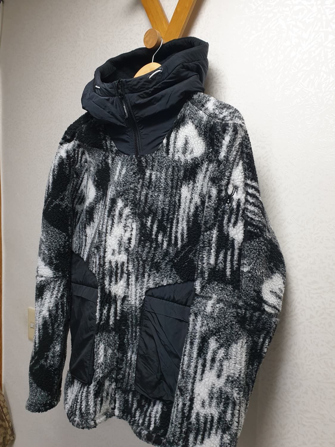 [L/100/정품] 스파이더 러스터 플리스 후드집업 상품이미지2