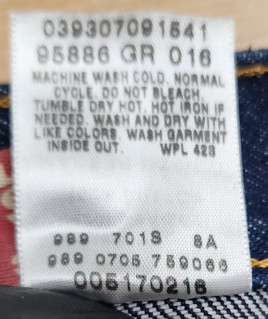 리바이스 32인치 부츠컷청바지 517청바지 상품이미지6