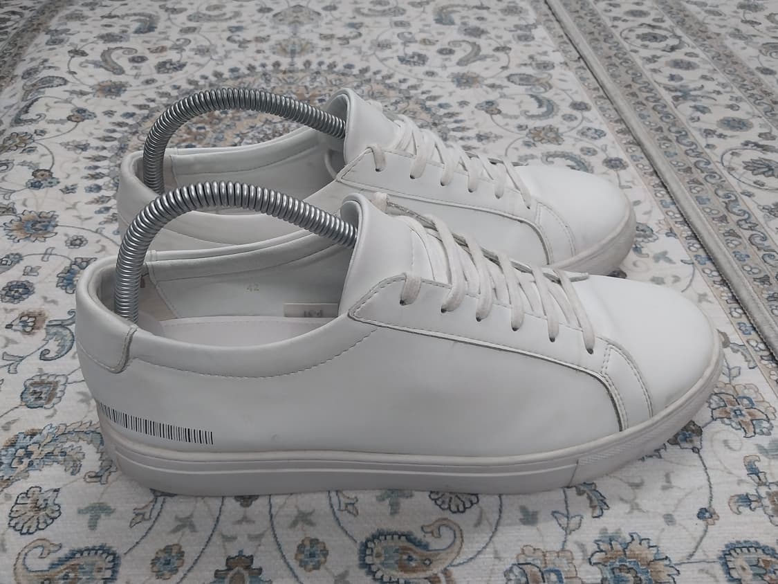 P-31 화이트 스니커즈 42사이즈 (260-265mm) 상품이미지3