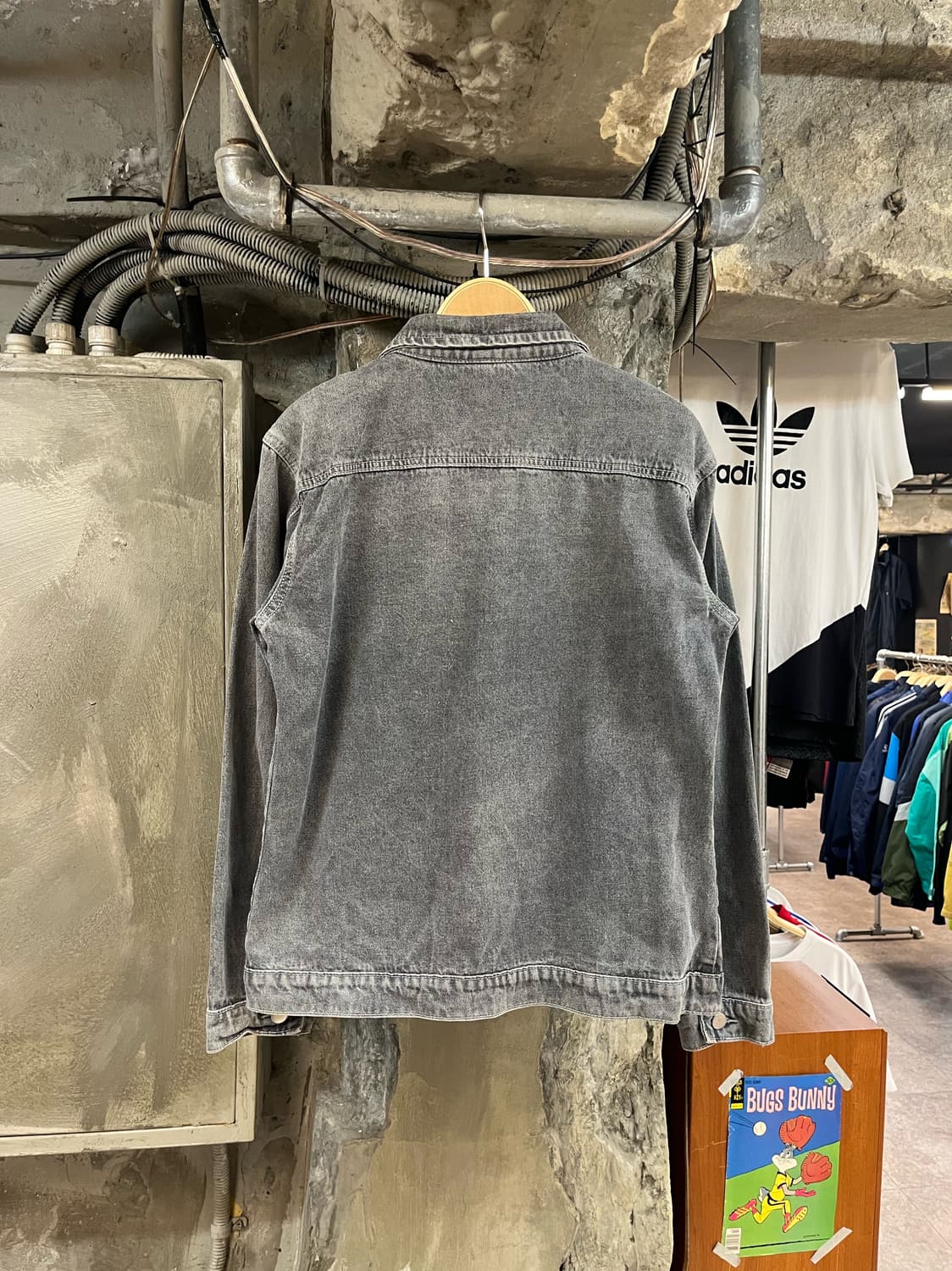 빈티지 데님 자켓 그레이 #csz2730 상품이미지2